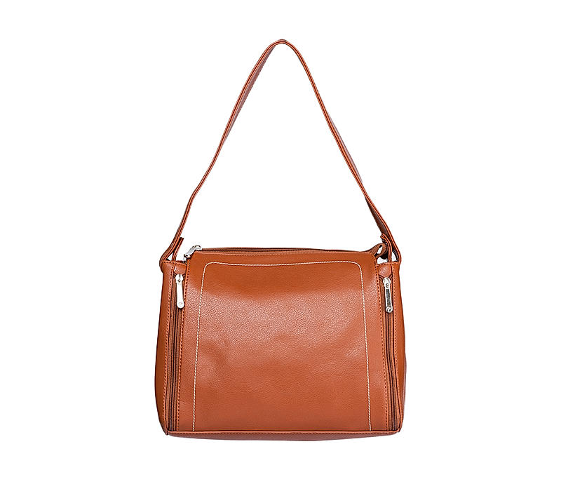 Khadim Brown Handbag for Women