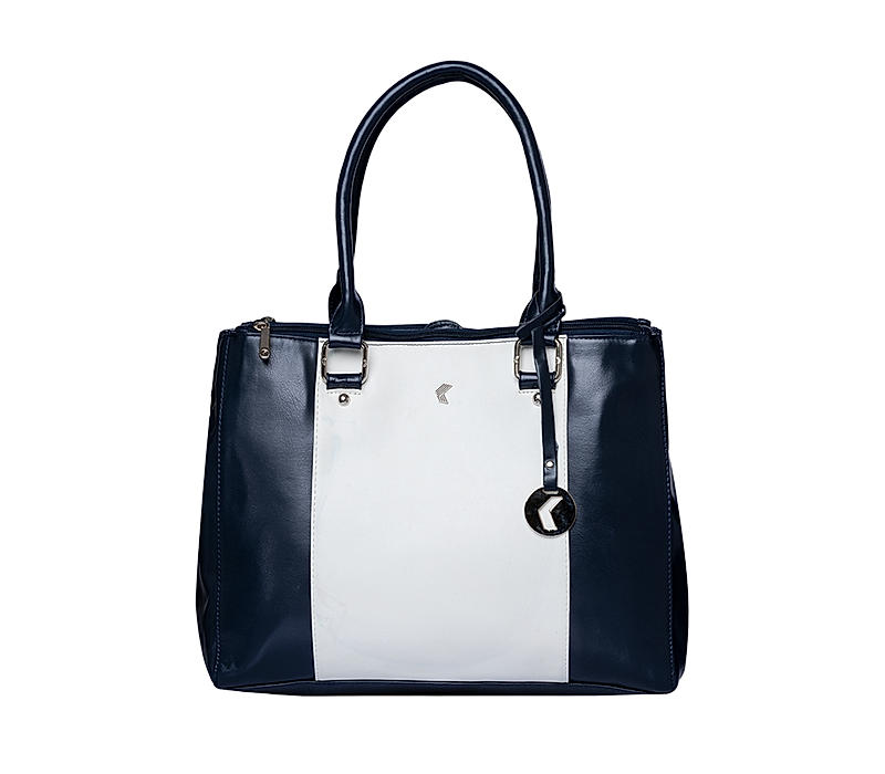 Khadim Navy Blue Tote Bag for Women