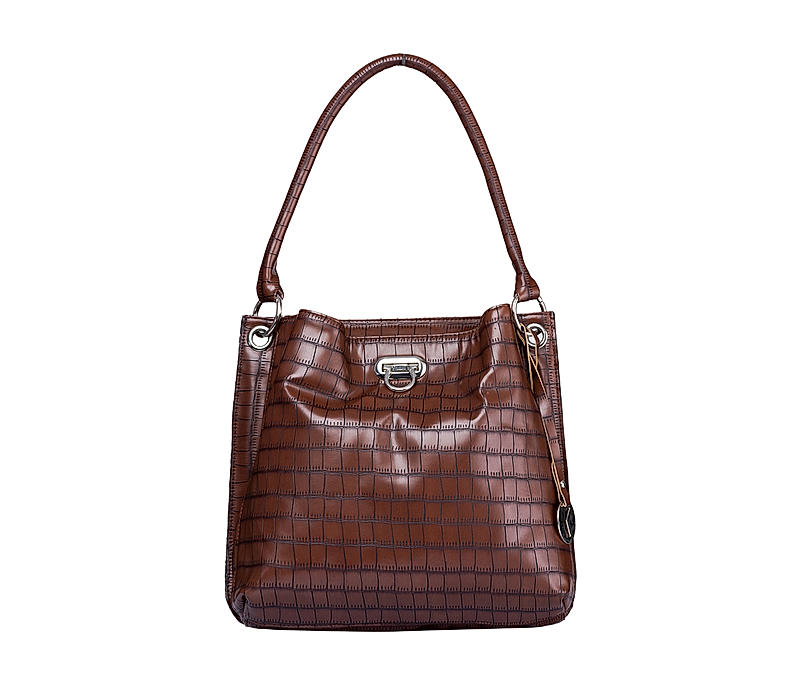 Khadim Brown Handbag for Women