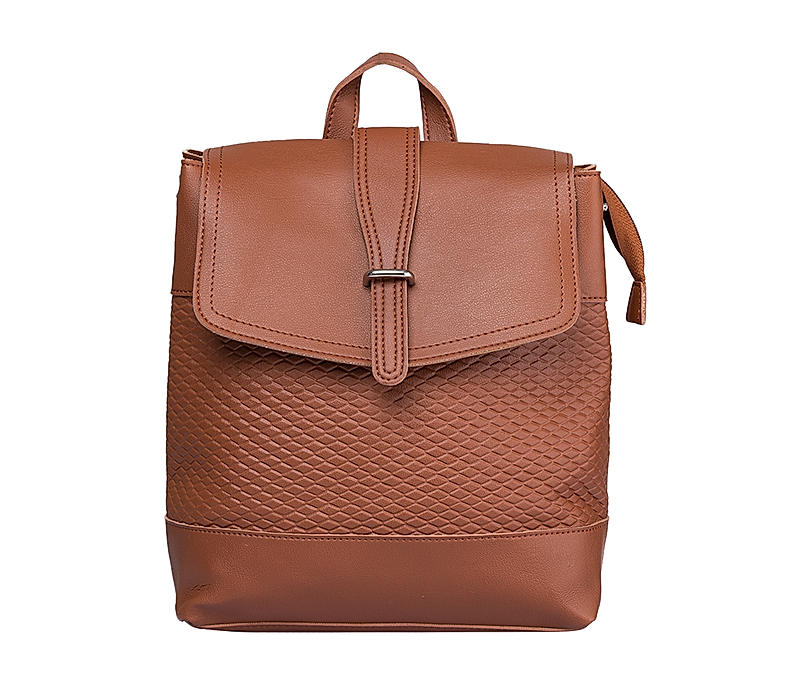 Khadim Brown Backpack for Women