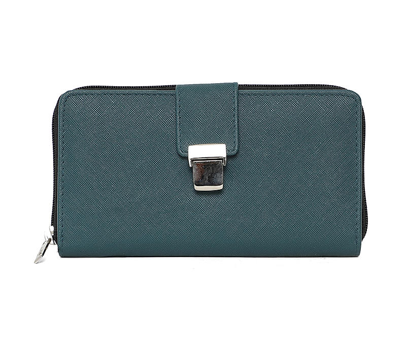 Khadim Teal Clutch Bag for Women