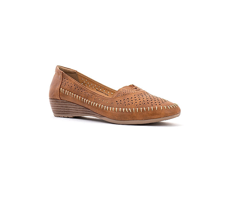 Sharon Tan Brown Loafers Casual Shoe for Women