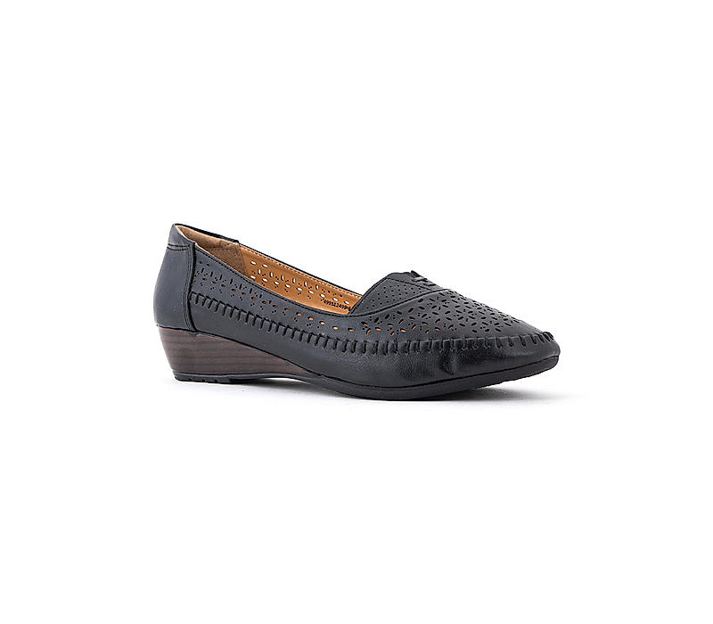 Sharon Black Loafers Casual Shoe for Women