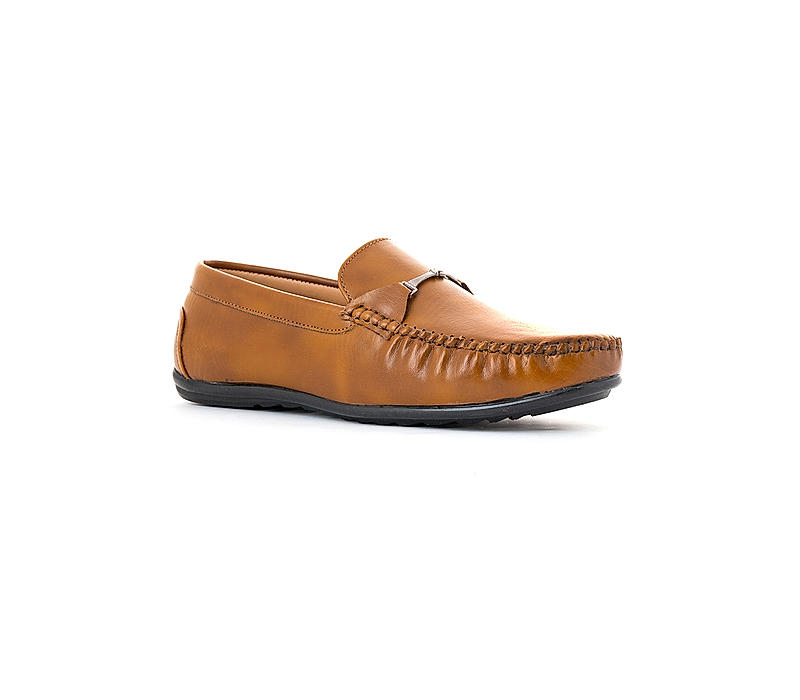 Khadim Tan Brown Loafers Casual Shoe for Men