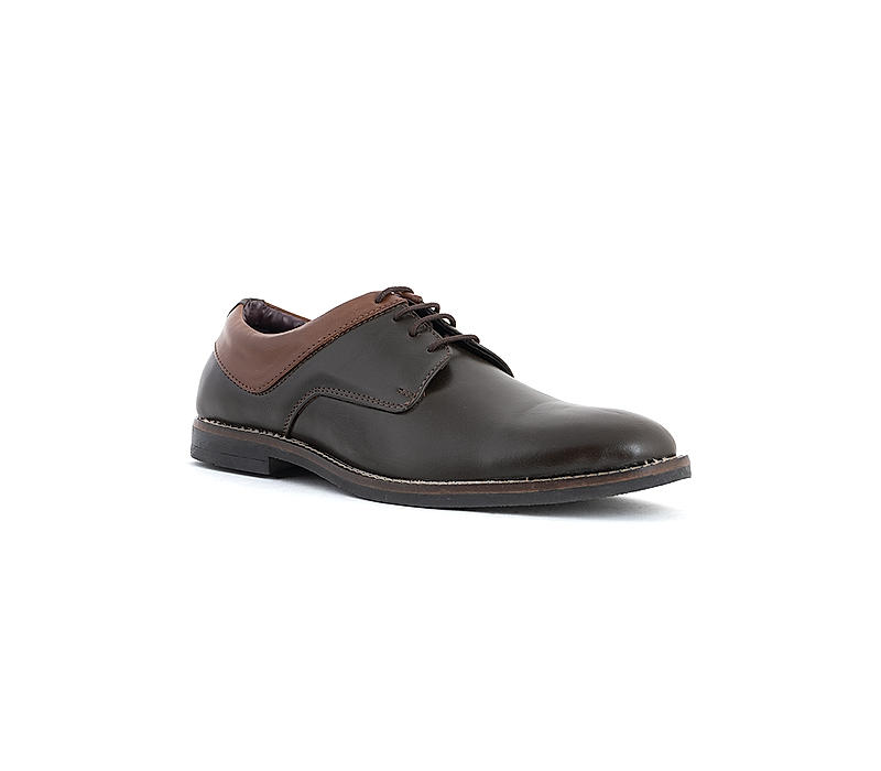 Lazard Brown Derby Formal Shoe for Men