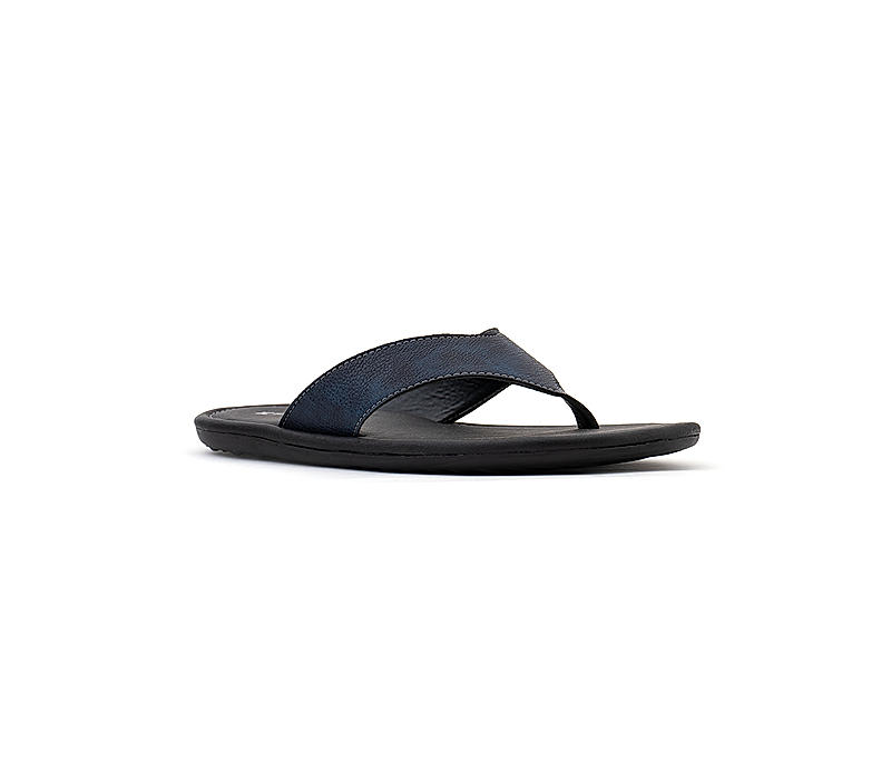 Khadim Navy Flip Flops for Men