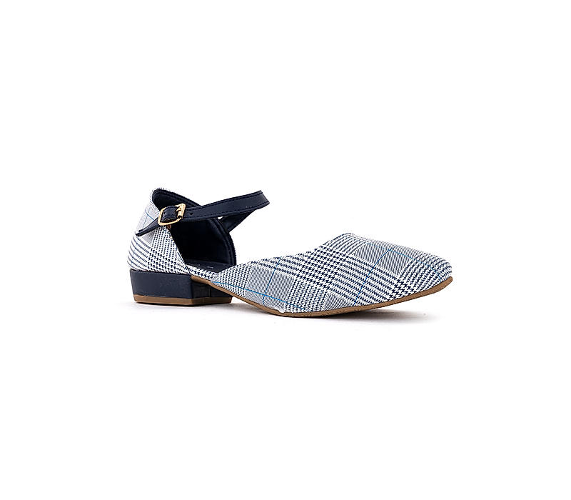 Cleo Navy Flat Sandal for Women