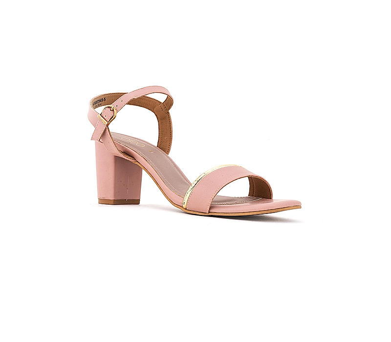 Cleo Pink Heel Sandal for Women