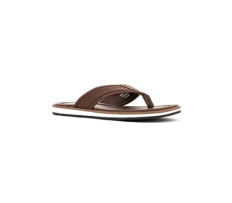 Lazard Brown Flip Flops for Men