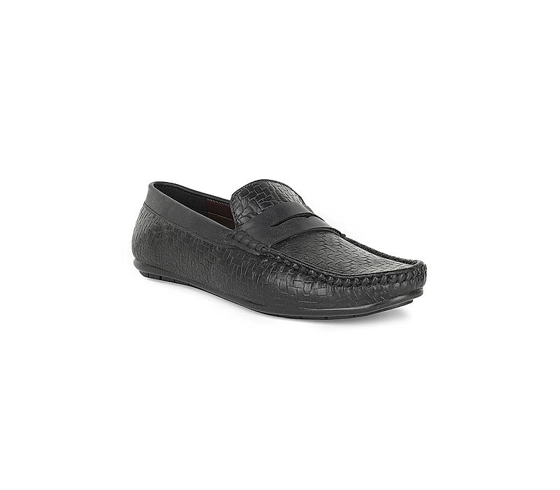 Lazard Black Loafers Casual Shoe for Men