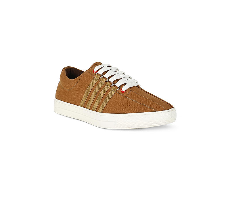 Lazard Tan Canvas Shoe for Men