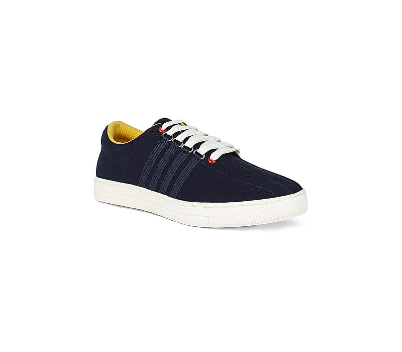 Lazard Navy Canvas Shoe for Men