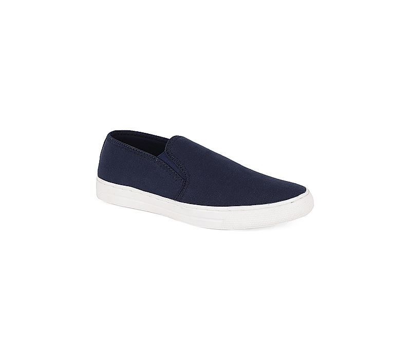 Lazard Navy Canvas Shoe for Men