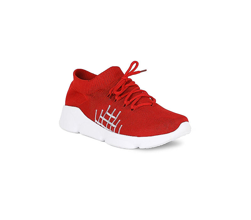 Pro Red Walking Sports Shoes for Men