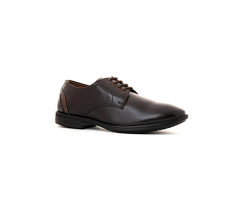 Lazard Brown Derby Formal Shoe for Men