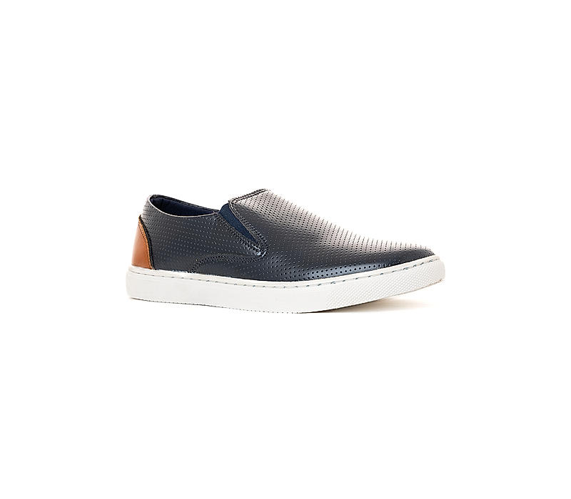 Lazard Navy Slip On Casual Shoe for Men