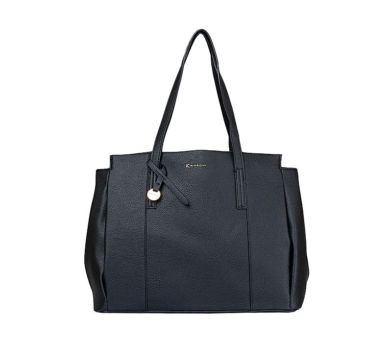 Khadim Black Tote Bag for Women