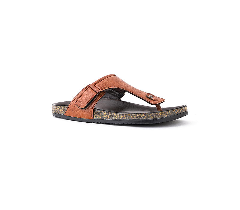 Lazard Tan Slip On Sandal for Men