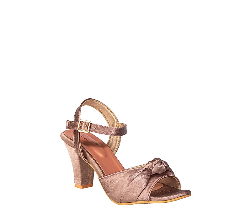 Cleo Pink Peep-Toe Heel Sandal for Women