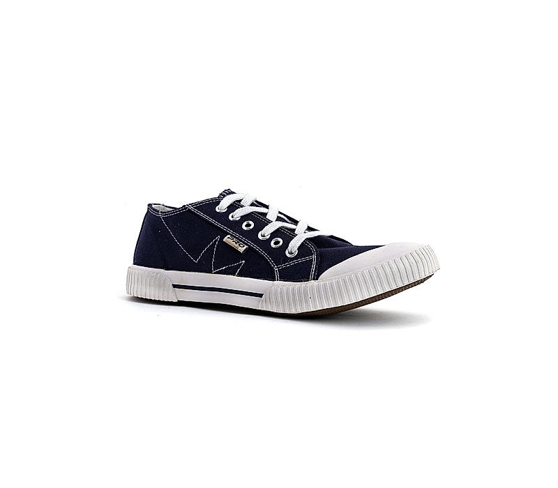 Pro Navy Plimsoll Canvas Shoe for Women