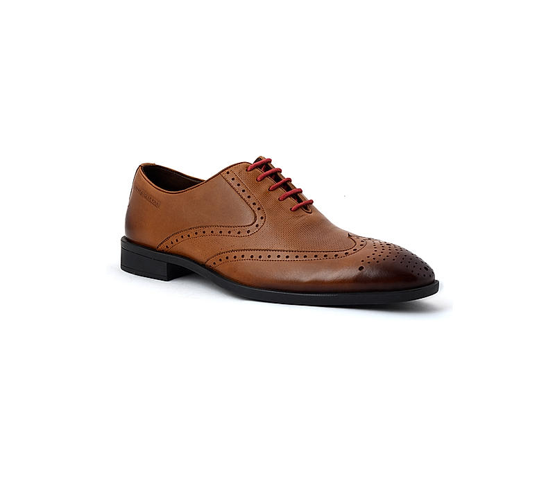 British Walkers Brown Leather Oxford Formal Shoe for Men