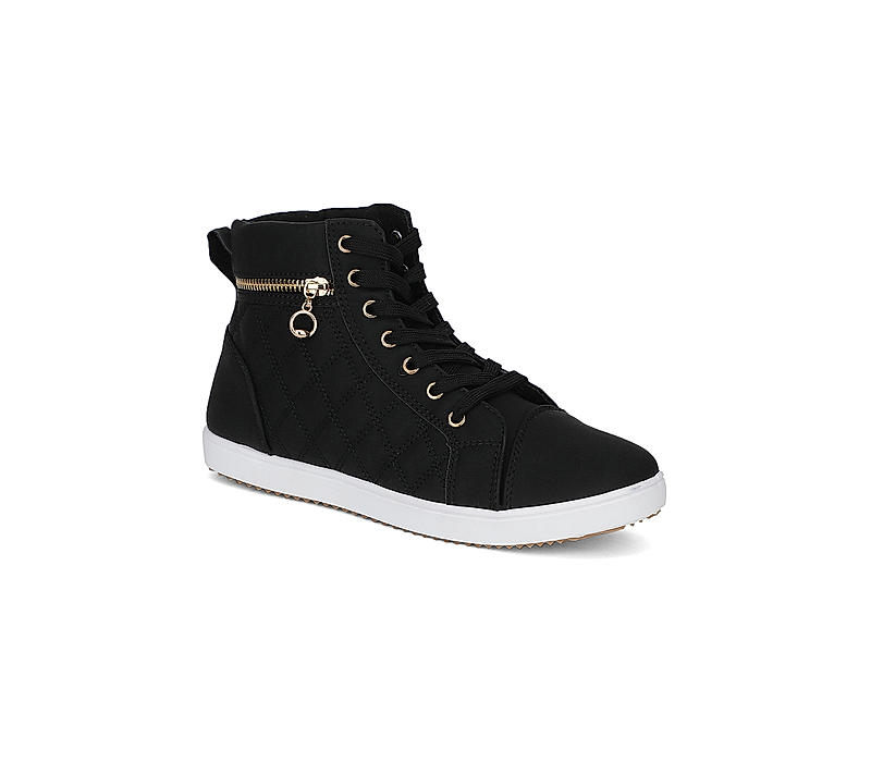 Pro Black Casual Sneakers for Women