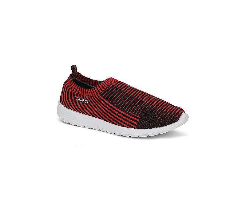 Pro Red Slip On Casual Shoe for Boys (5-13 yrs)