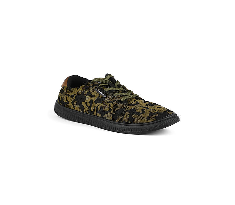 Pro Olive Casual Sneakers for Men