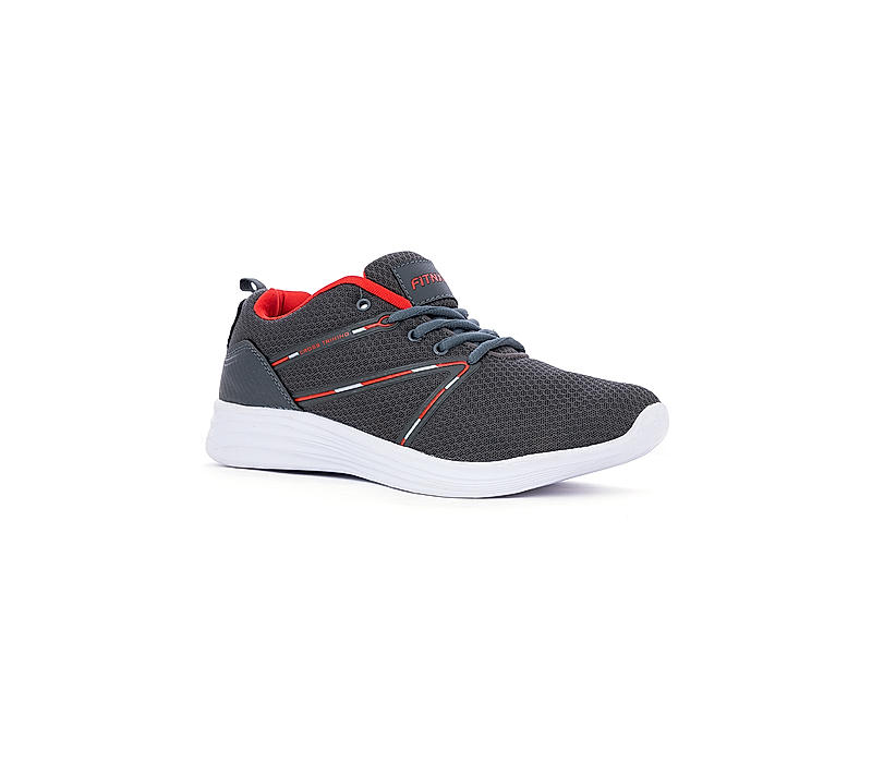 Fitnxt Grey Running Sports Shoes for Men