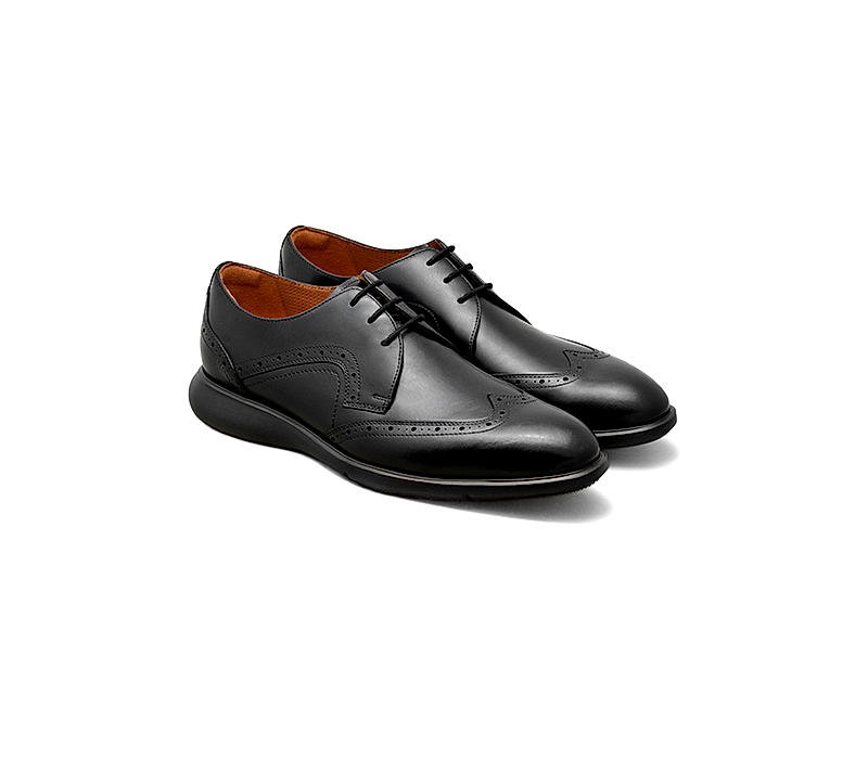 Ruosh Men Dress Casual-Lace Up-Derby-Wing Tip