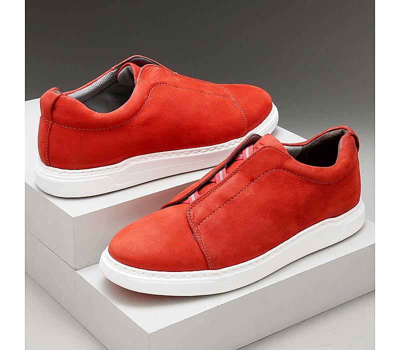 The Parcen Red Men Casual Sneaker Ruosh