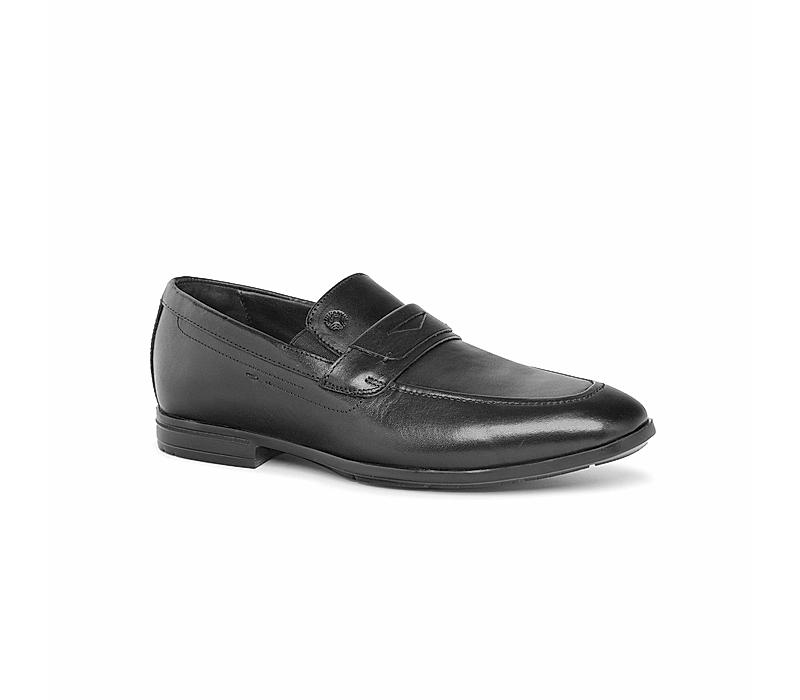The Manchester Black Men Penny Loafer Ruosh