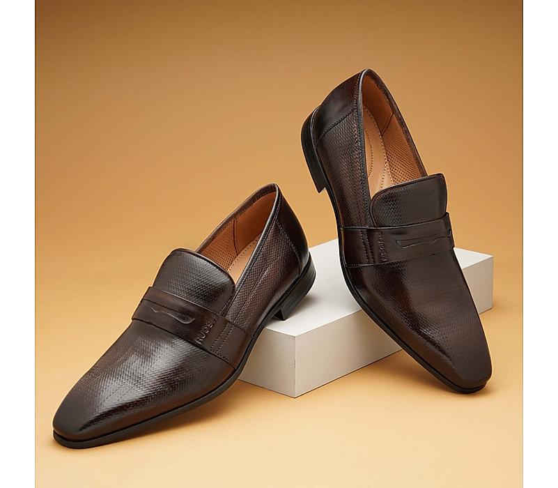 The King Brown Men Penny Loafer Ruosh