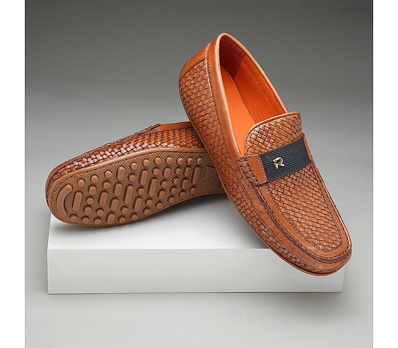 The Seti Tan Men HandCrafted leather Loafer Ruosh