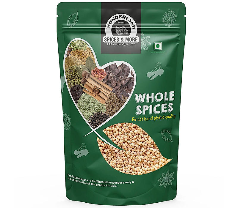 Wonderland Foods - Whole Spices Poppy Seeds 250g Pouch | Khas Khas, Posto Seeds