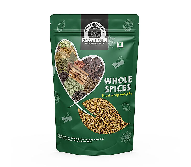 Wonderland Foods Whole Cumin Seeds (Jeera) (250 g)