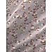 Iris Gaze Cotton Fine Grey  Colored Floral Print King Bed Sheet Set