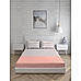 Stripe Tease Cotton Fine Peach/Grey Colored Stripes Print King Bed Sheet Set