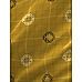 Signature 300 TC Cotton Ultra Fine Yellow Colored Geometric Print King Bed Sheet Set