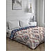 Souvenir Pure Cotton 300 Tc Double Comforter (Blue)