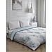 Cottage Garden Pure Cotton 300 Tc Double Comforter (Blue)