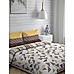 Erica Cotton Value Multi Colored Geometric Print Double Cordinated Bedding set with Bedsheet, Pillow Cover & Comforter