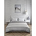 Melange Pure Cotton 120Gsm Tc Double Comforter (Grey)