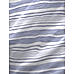Melange Cotton Value Blue  Colored Stripes Print Double Comforter