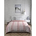 Melange Cotton Value Pink Colored Stripes Print Single Comforter