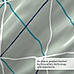 Geo Tangle 212 TC 100% cotton Super Fine Green Colored Geometric Print Double Bed Sheet Set