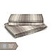 Geo Tangle 212 TC 100% cotton Super Fine Brown Colored Ombre Dyed Print Double Bed Sheet Set