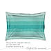 Geo Tangle 212 TC 100% cotton Super Fine Sea Blue Colored Ombre Dyed Print Single Bed Sheet Set