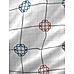 Signature 300 TC 100% cotton Ultra Fine White Colored Geometric Print King Bed Sheet Set