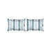 Cool Night -1 225 TC Chief Value Cotton Super Fine Blue Colored Stripes Print King Bed Sheet Set